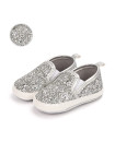 First Walker Sequin High Quality Moccasins Casual Comfortable Soft sole Flat Lazy Loafers baby toddler girl shoes Silver