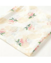 Super Soft Bamboo Organic cotton Muslin Baby Swaddle Blanket Rose