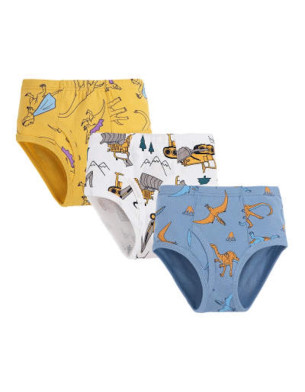 Boys Soft cotton Briefs Toddler kids Underwear Pack of 3 Set 4