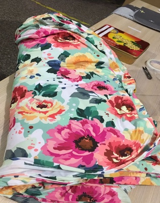 Super Soft Bamboo Rayon Floral Nursing Cover