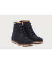 Made in Spain Lace-Up Suede Leather Boots EU25-EU31 Marino