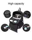 Soft school bags high quality Backpack Kids Mochila Bags Black