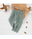 Organic Cotton Baby Toddler Harem Pants, Gauze Cotton Pants