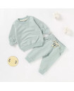 Winter Organic Cotton 2Y-4Y Sweater and Pant French Terry Set for Toddlers