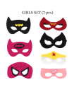 Kids Superhero Mask Sets School Activities Birthday parties Halloween Dress up Party Theme Party Cosplays