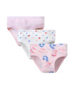 Girls 2Y-7Y Soft Cotton Pack of 3 underwear Briefs SJ202 Mermaid Group H103