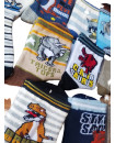 Kids Dinosaurs Design 6Y-8Y Cotton Socks Set of 10 Pairs KS72