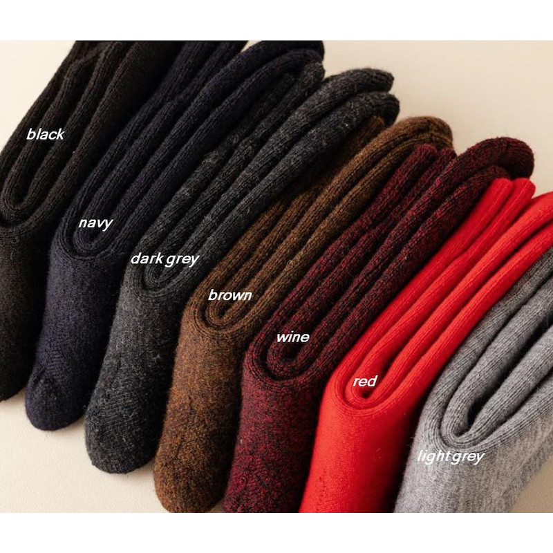 Winter Men EU 40-EUR 45 Warm Wool Socks 4 Pairs S13