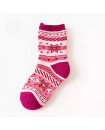 winter 1-12 Years Thick Thermal Unisex children's socks warm wool Blended socks 8 pairs