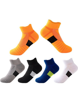 Colorful 9y-12y Kids 5 Pairs Sports Socks Terry Inside A07 