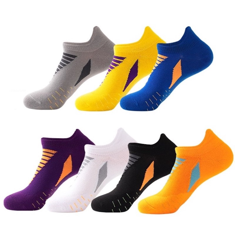 Men 7 Pairs EU40-EU45 Breathable High-Quality Sports Socks Terry inside A05