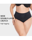 High Waist Seamless Period Menstruation XS-2XL underwear BLACK