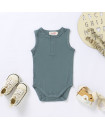 Bamboo 0-24M Baby Bodysuit Summer Sleeveless Infant Toddler Rompers Baby Clothes Soft and Natural