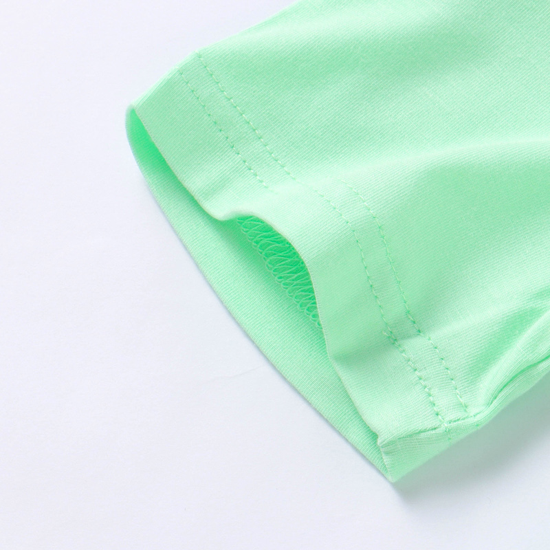 Girls 2T-10Y Summer Bamboo Twirl Dress Short Sleeve Mint Green