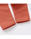 Soft 12M-5Y Linen Organic Cotton Long Pants Summer Spring Brick color 