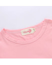 Super Soft and cool 12M-10Y Bamboo Pajamas Summer Children Sleepwear home wear Set Cozy PINK 
