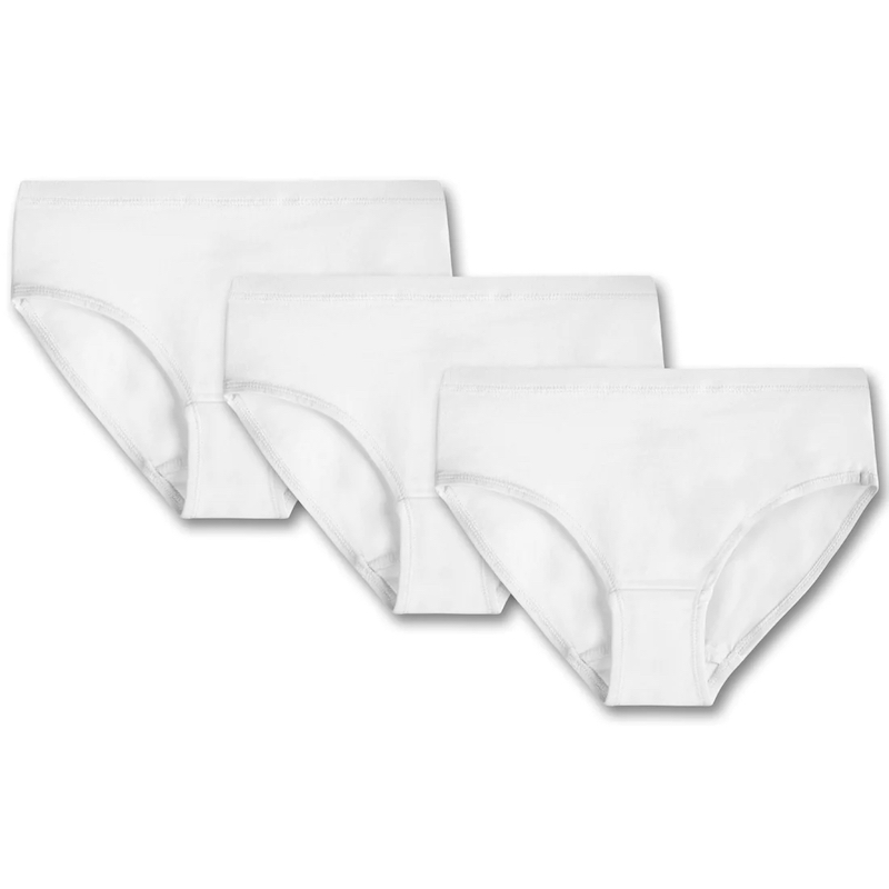 Organic Cotton 2y-14y Hipster Bikini underwear Soft and Fresh Panties 3 Pack Underwear Set 