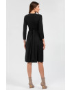 Made in Italy MADONNA DI CAMPIGLIO Black Maternity and Nursing Dress