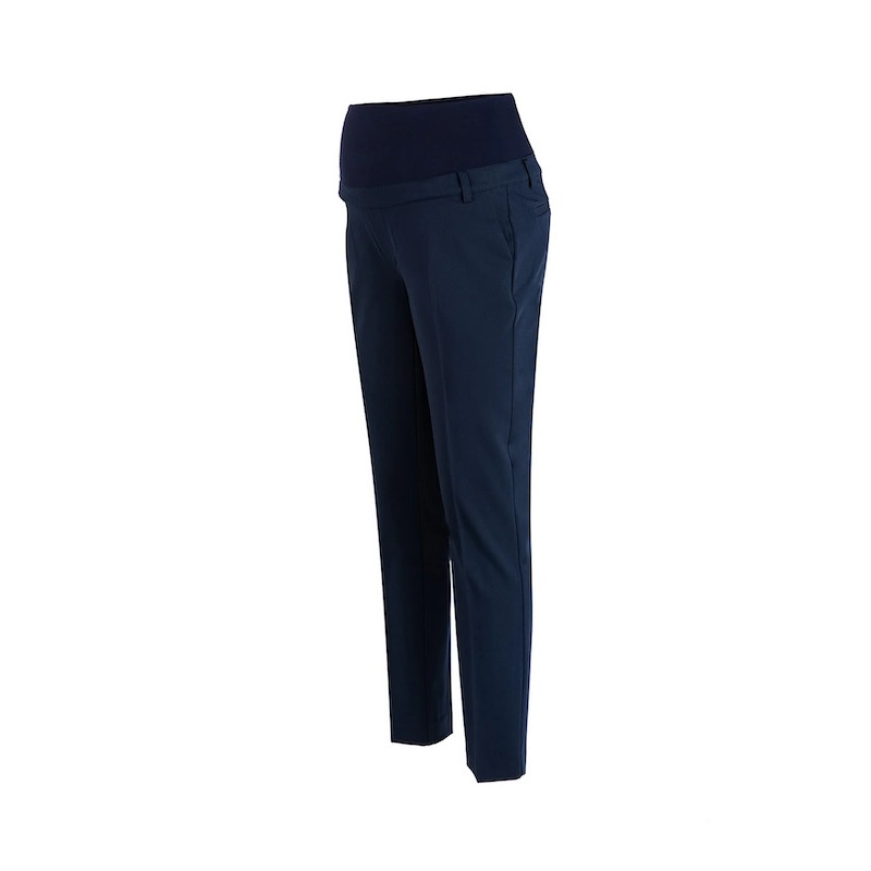 Made in Italy HARRY Slim Fit Pants for Office Navy