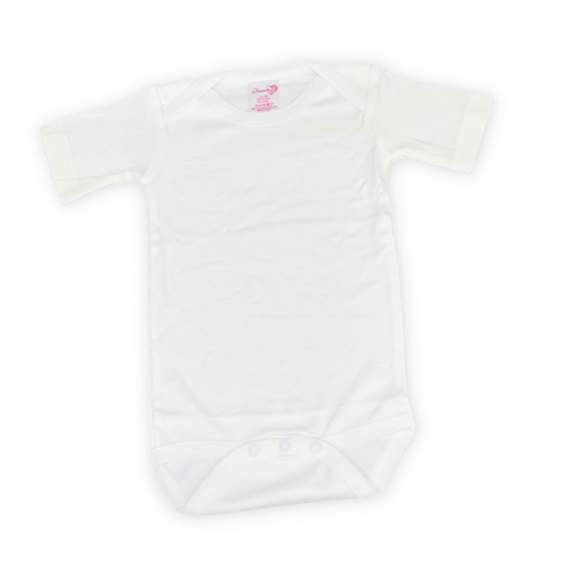 6M Short Sleeve Breathable Bamboo Cotton All Season Baby Onesie Romper Bodysuits I7030