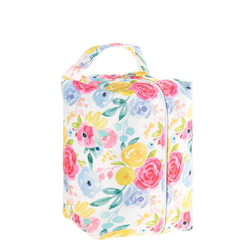 Water Proof Diaper pods Wet Bag Floral Design 