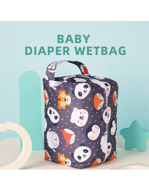 Water Proof Diaper pods , Wet bag Animal Design