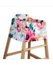 Super Soft Bamboo Rayon All-in-1 Stretchy Floral Nursing Cover scarf ,Baby wrap carrier, Baby seat cover, Shopping Cart Cover, Light Blanket, Stroller Cover, Infinity Scarf, High Chair Cover