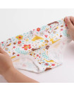 Girls Soft Cotton Pack of 6 Toddler Kids Cool Breathable underwear Briefs Set 1