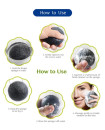 Half Ball Konjac Sponge face & Body - White,Lavender,Cherry Blossom, Aloe Vera Set of 4 for Baby , Mothers. free of parabens, sulphates & chemicals