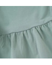 Toddler Organic Cotton Long Sleeve Knee Length 12M-4T Dresses Girl Baby Green
